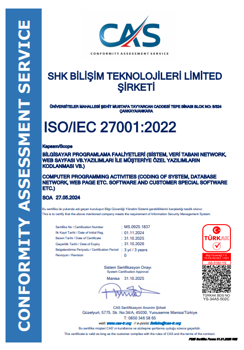 ISO IEC 27001